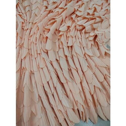 JRB-80720 French Lace Fabric High Quality full pretty flowers African Tulle Embroidered for wedding dress