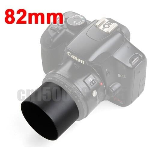 Camera 82mm Tele Metal Lens Hood For all 82mm Lens filter