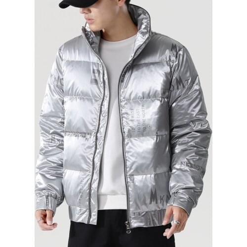 Winter Warm Men Jacket Coat Casual Autumn Stand Collar Puffer Thick Hat White Duck Parka Male Mens Winter Down Jacket With Hood