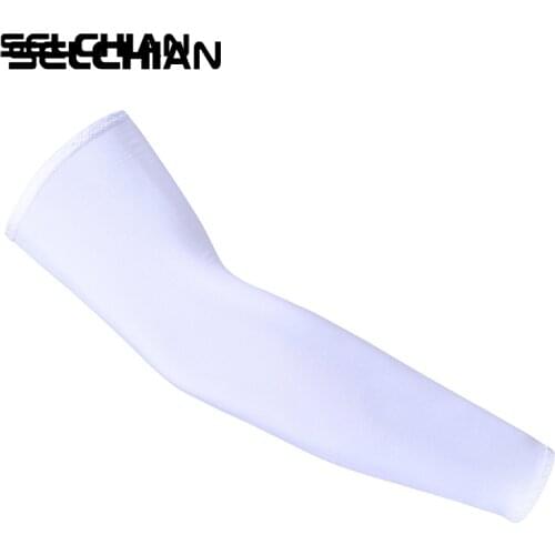 Hot 1 Pair Ice silk UV Protection Cycling Arm Warmers Sports Bicycle Camouflage Arm Sleeves Sunscreen Fishing Camping Arm Covers