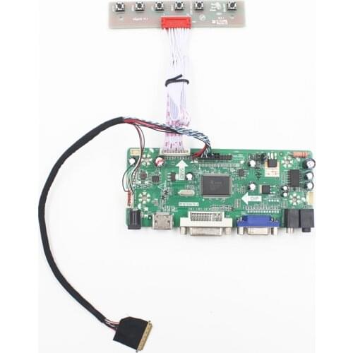 M.NT68676.2A VGA DVI HDMI AUIDIO LCD Controller Board Kit HDMI-compatible for B140XW01 V0 14 inch 1366X768 HDMI-compatible in
