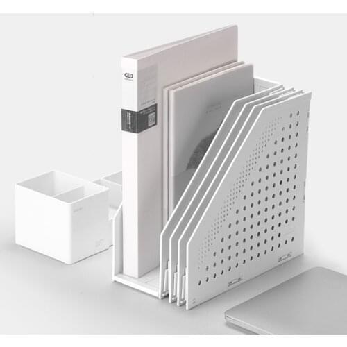 Desk Stationery organizer for documnents file tray Folders office accessories Desktop accessories organizer Stand for books