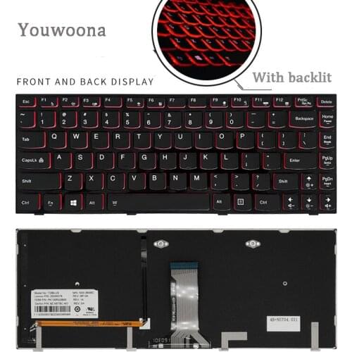 New Original Laptop Keyboard For Lenovo Y400 Y400P Y410P Y410N Y430P Y400N