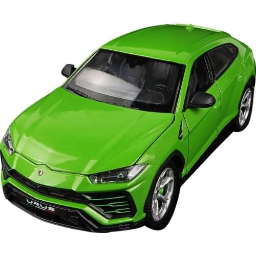 2021 New 1:24 Lamborghini Bison URUS SUV Alloy Racing Convertible Alloy Car Model Simulation Car Decoration Collection Gift Toy