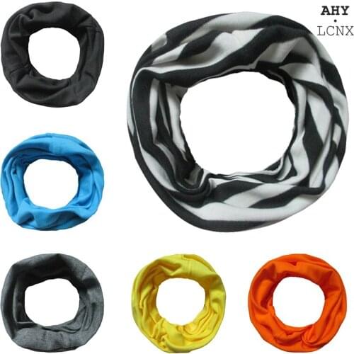 Wholesale Baby Scarf Solid Color Children Ring Scarf Cotton O Ring Boys Girls Scarves Neck Collar Warm Winter Autumn Neckerchief