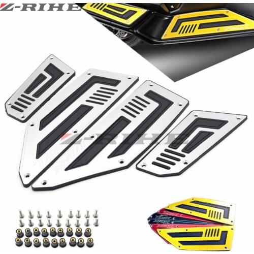 Footrest Pedal Motorcycle Front & Rear Motorbike Footboard Steps Foot Plate For YAMAHA TMAX530 T-MAX530 T MAX 530 2012 - 2016