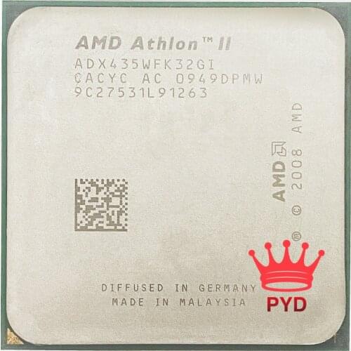 AMD Athlon II X3 435 2.9 GHz Triple-Core CPU Processor ADX435WFK32GI Socket AM3