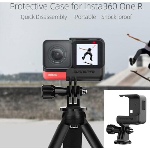 Detachable Protective Frame Border for Insta 360 One R Motion Camera Accessories ABS Quick Release Camera Mount Frame Holder