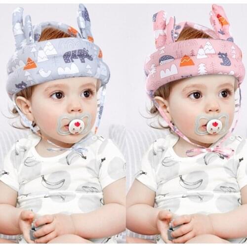 Anti Collision Hat Soft Comfortable Cap Babys Drop-Resistant Helmet Protective Pad Baby Learn To Walk Children Toddler Head Cap