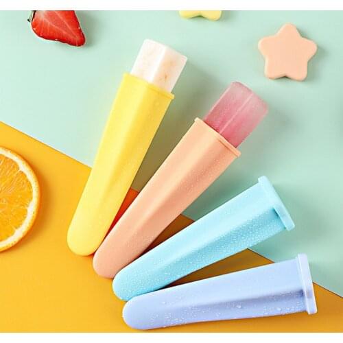 Silicone Ice Stick Molds Form for Ice Cream Maker DIY Summer Frozen Star Ice Cream Mold Kitchen Tools Popsicle Maker Lolly Mould