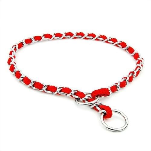 High-quality Pet Supplies Comfortable Stainless Steel Chain Dog Suitable For Medium-Sized Large Dogs Chrome-Plated Dog Collar
