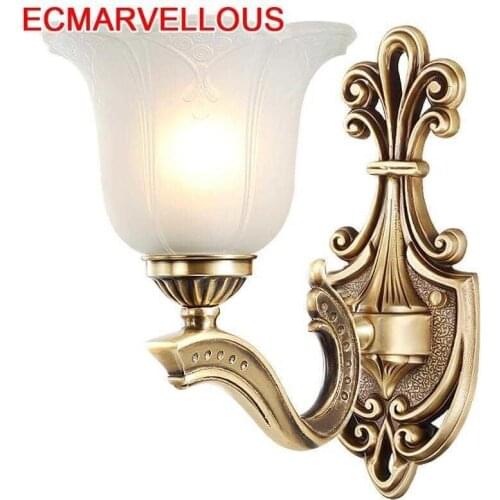 Coiffeuse Avec Miroir Stair Deco Mural Applique Murale Aplik Lamba Bedroom Light Wandlamp Aplique Luz Pared Luminaire Wall Lamp