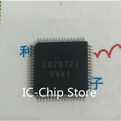 2PCS~10PCS/LOT LC75721 LC75721E QFP64 New original
