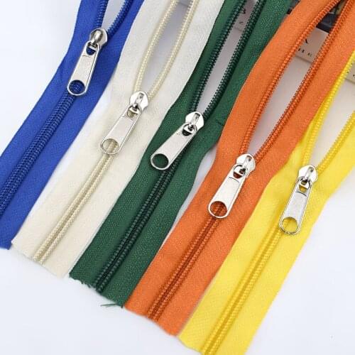Meetee 5# 5/10meters Nylon Zipper +Pull Sliders for Home Textile Clothing Luggage Bags Quilt Cover Zip Sewing Accessories AP672