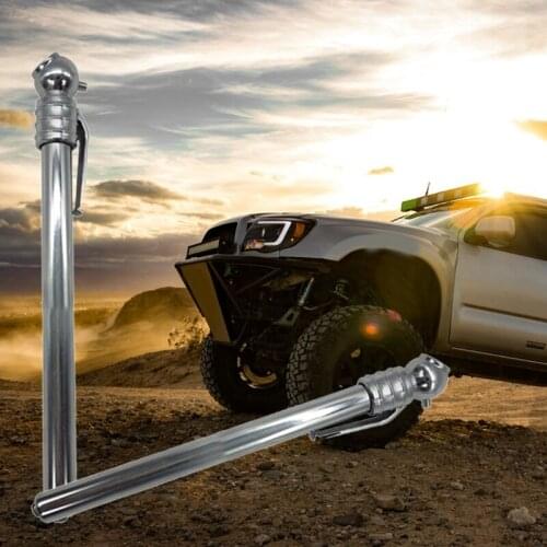 Car Vehicle Air Pressure Test Meter Gauge Stainless Steel Pen Shaped Tire Pressure Gauge Portable Barometer