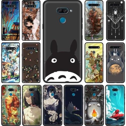 Anime Totoro Spirited Away Ghibli Miyazaki Cover for LG K41s K61 K50 G6 K50s G7 K40s K40 K71 K42 G8 K52 Cell Phone Case Shell