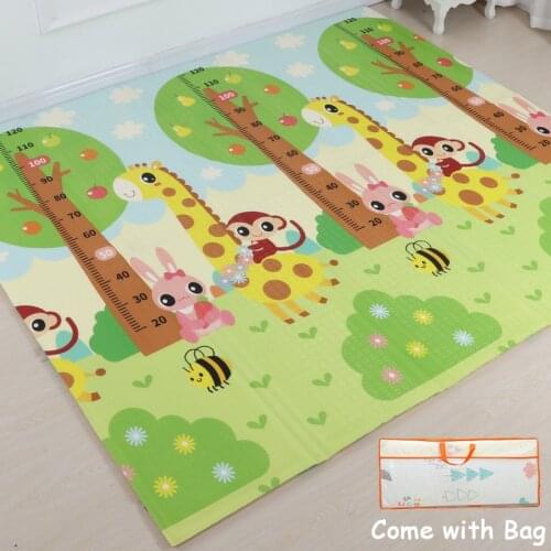 Carpet For Baby Foldable Baby Play Mat XPE Foam Puzzle Childrens Blanket Infant Soft Climbing Pad Activity Games Mats Kids Rug