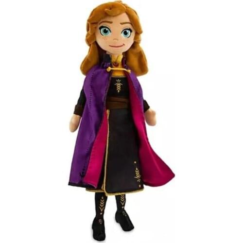 40cm Disney Frozen 1st and 2nd Generation Aisha Ana Princess Doll Plush Toy Doll Girl Birthday Gift anime plush toys for girls