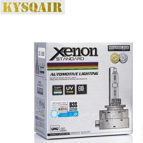 KYSQAIR 5 Pairs OEM Quality Car Light Xenon Standard D1S D3S 35W 6000K 4300K 8000K Xenon HID Headlight Bulb D1 D3 Auto Lamp