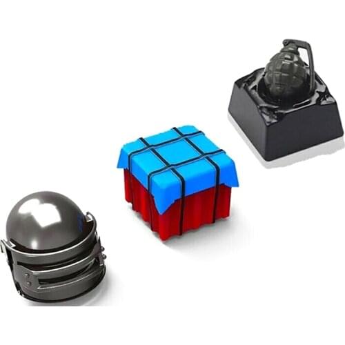 1PC Metal Key Cap Upgrade Custom Gaming Keycaps Replacement For Mechanical Keyboard FPS PC Master Race Keycap