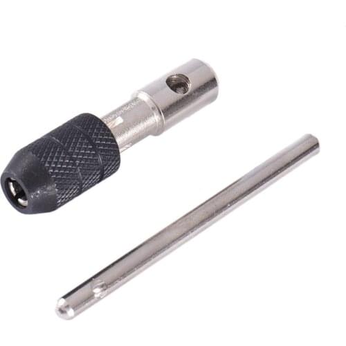 Newest T-handle Reversible Single Tap Wrench Tapping Threading Tool M3-M8 Screwdriver Tap Holder Hand Tool