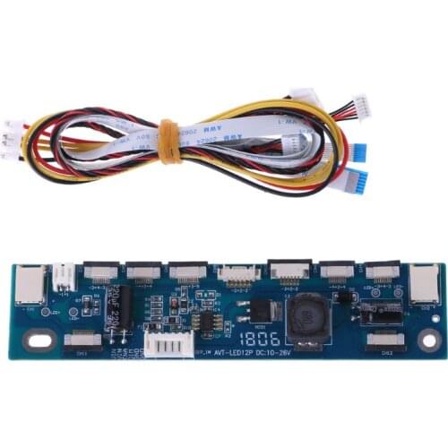 Backlight LED Inverter Tester Constant Current Board Driver Board 12 Connecters