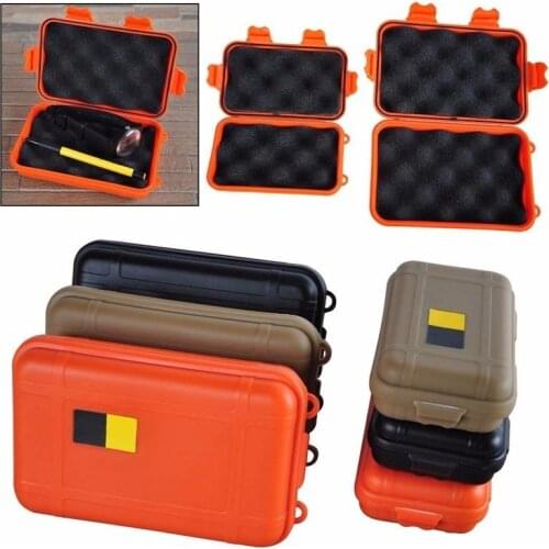 Outdoor Camping Waterproof Shockproof Airtight Survival Tool Storage Case Container Anti pressure Carry Box