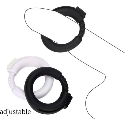 Silicone Adjustable Cock Ring Delay Ejaculation Penis Enlarger Foreskin Penis Ring Male Chastity Device Sex Toys for Men