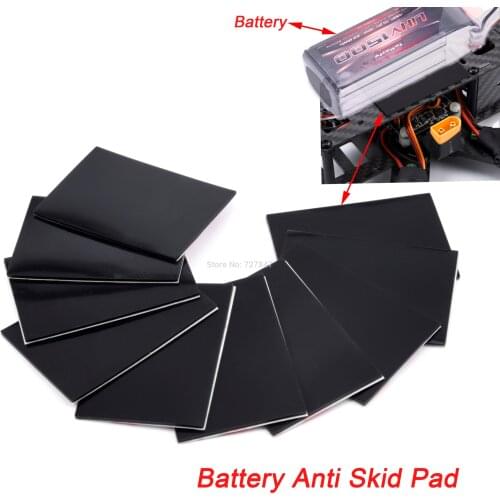 10pcs Gum Battery Silicone Non-slip Pads Anti Skid Pad for RC Multirotor FPV Racing Drone Spare Part DIY Accessories