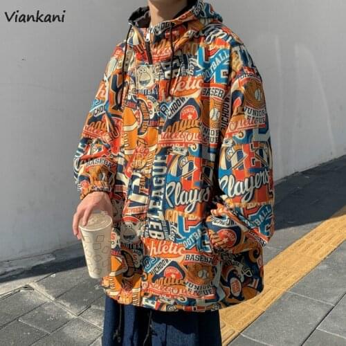 Viankani Men's Bomber Hoodies