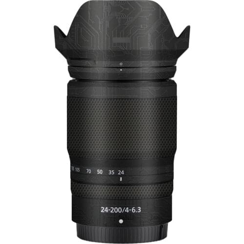 Z 24-200 F4-6.3 Lens Protective Cover Skin for NIKON Nikkor Z 24-200mm F4-6.3 VR Lens Decal Protector Anti-scratch Cover Film