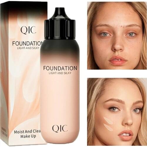 Liquid Foundation Base Makeup Concealer Oil Control Easy Makeup Whitening Waterproof Moisturizing Soft BB Cream Facial Makeup