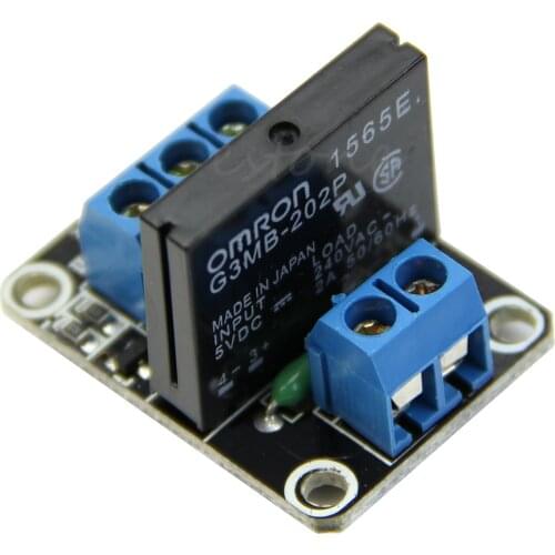 1pc NEW 5V 1 Channel SSR Low Level Solid State Relay Module For 250V2A Dropshipping