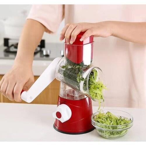 3 In 1 Manual Vegetable Cutter Multifunctional Cutter Potato Slicer Vegetable Spiralizer Kitchen Gadgets Kitchen Accessories
