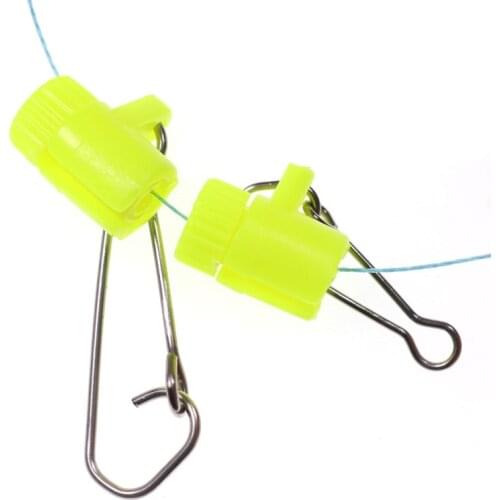 30pcs Carp fishing Luminous Quick Sinker Slider Quick Hook& Pin Connector Fishing Terminal Accessories L S