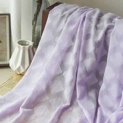 Metallic Chiffon Swissdot Shiny Jacquard fabric Cosplay Dress Soft DIY Fabric Qualified shirt dress Blouse Fabric