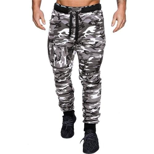 Multi-pocket Casual Pants Men Camouflage Jogging Pants Joggers Cargo Pants Outdoor Hiking Sweatpants