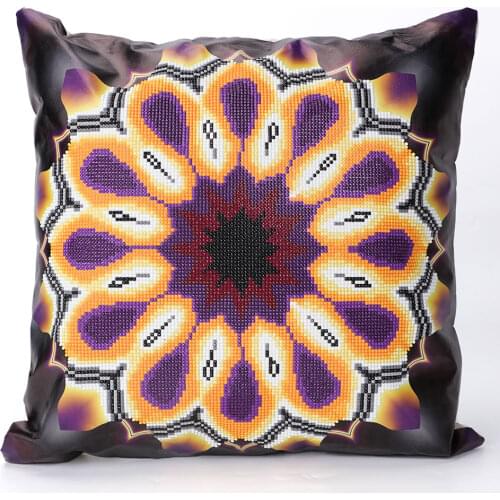 Partial Round Drill Football Diamond Painting Cushion Cover Replacement Pillow Case DIY Art Mosaic Cross Stitch Home Decor