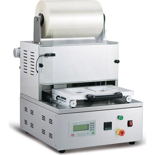 DX-1 desktop small sealing machine 220v Food fresh-keeping packaging machine tray sealing machine