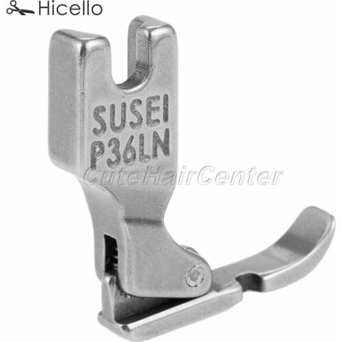 P36LN Industrial Sewing Machine Foot Left Hole Steel 3.3cm*3.1cm*0.6cm Good Quality Professional DIY Sewing tool Hicello