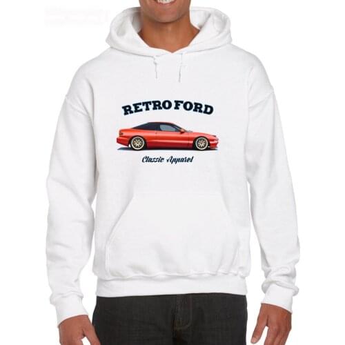 Fashion Cartoon Character Classic American Car Fans Probe Gt Mk2.Classic Car. Modified Hoodies Sweatshirt