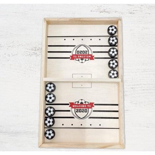 2020 Foosball Winner Board Game Bounce Chess Eject Chess Parent-Child Interactive Chess Bounce Chess Ball Desktop Hockey Toys