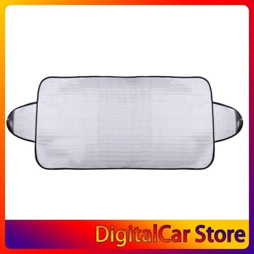 Newest Practical Car Windscreen Cover Anti Ice Snow Frost Shield Dust Protection Heat Sun Shade Ideally for Front Car Windshield