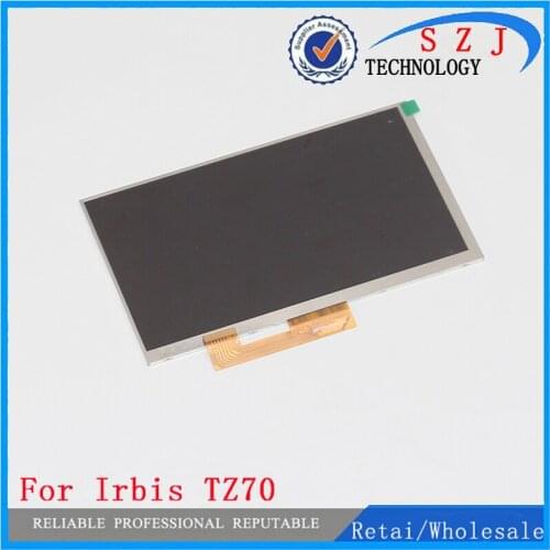 New 7'' inch WJWS070100A 30pin 164*97mm IPS LCD display screen For Irbis TZ70 irbis hit tz49 TZ45 TZ56 tablet free shipping