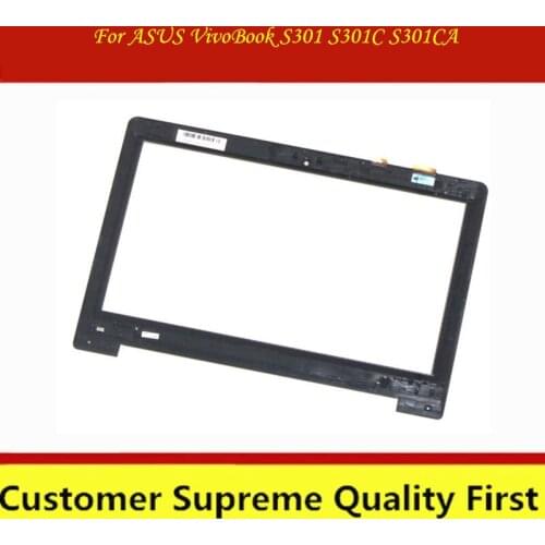 New For ASUS VivoBook S301 S301C S301CA S301L S301LA DA5308RA Touch Screen Digitizer Glass Lens Replacement