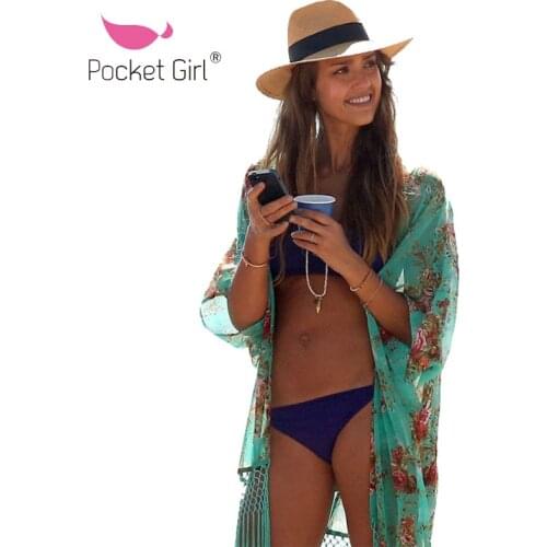 Пляжные туники Pocket Girl China At AliExpress