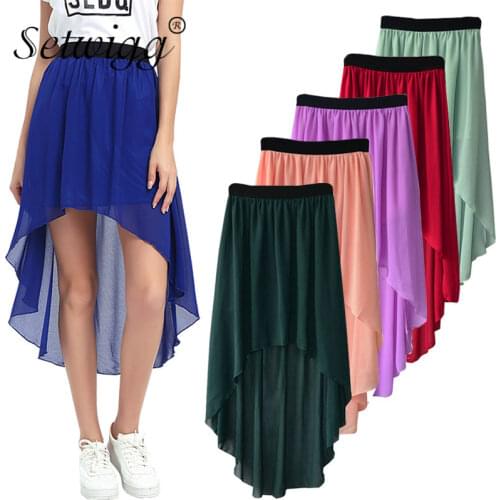 SETWIGG Asymmetrical Skirts