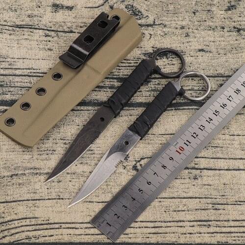 Outdoor self-defense folding knife EDC Tactical Collection Saber High Hardness Sharp Camping Fishing Survival Knife Fruit Knife