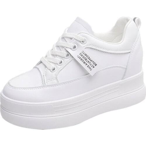 Tenis Shoes Women Sneakers baskets femme 2020 super classic White Sneakers increased Platform Med Heel Ladies Shoe Comfortable