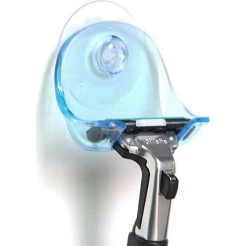 1PC Shaver Hanging Rack Clear Storage Shelf Bathroom Sucker Suction Cup Razor Holder